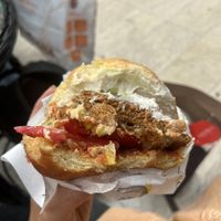 Cheeseburger 🍔   at Moba Plantbased in Belgrade