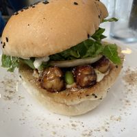 Tempeh burgerrs  at Fast Fresh by SKCO - J P Laurel in Davao City