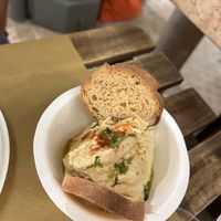 Hummus di ceci  at Al Vinelli Modena in Modena