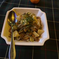 Mushroom salad  at Guten in Tashkent