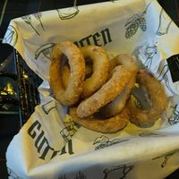 Onion rings   at Guten in Tashkent