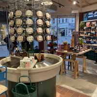 Inside shop  at The Body Shop in Bonn