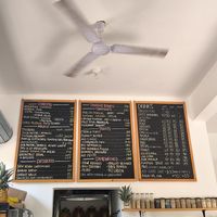 Menu at Sweet Spot in Puerto Escondido