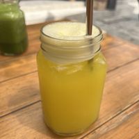 Pineapple agua del dia  at Sweet Spot in Puerto Escondido