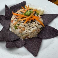 Chickpea salad at The Wooden Monkey in Halifax