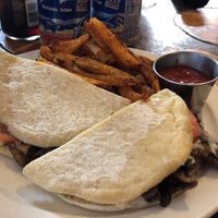 Vegan seitan sandwich  at The Wooden Monkey in Halifax