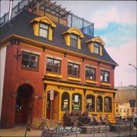 Outside at The Wooden Monkey in Halifax