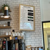 Drink menu   at Commonplace Coffee - Southside Works in Pittsburgh