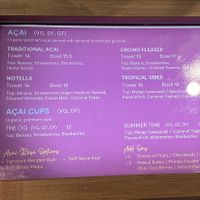 Açai bowls   at Goodee in Malvern East