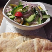 Hummus Pita  at The Front Porch at Farm in Palm Springs