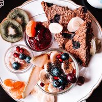 Porridge Frühstück at Symbiose in Leipzig