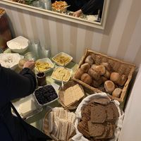 The bread is self made  at Symbiose in Leipzig
