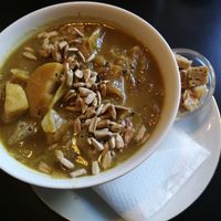 Tagessuppe at Symbiose in Leipzig
