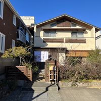 Front of the restaurant   at Aomugi in Odawara