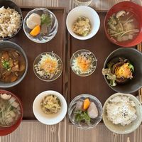 Delicious teishoku!  at Aomugi in Odawara