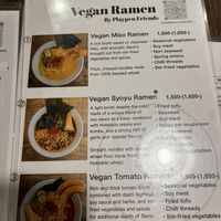   at Vegan Ramen by Playpen Friends in Osaka