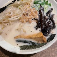 Tonkotsu ramen #Veganuary at Vegan Ramen by Playpen Friends in Osaka