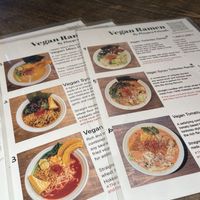   at Vegan Ramen by Playpen Friends in Osaka