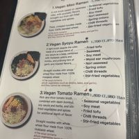   at Vegan Ramen by Playpen Friends in Osaka