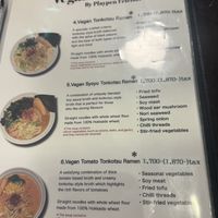   at Vegan Ramen by Playpen Friends in Osaka