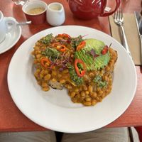 Masala Beans. The best beans on toast I’ve ever had   at Trinco in Sutton