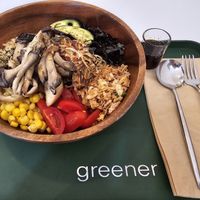 The grilled veggies. at Greener - Dongmyeong in Gwangju