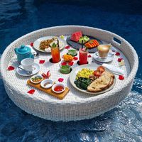 Floating breakfast at Ketela Eatery & Lifestyle in Canggu