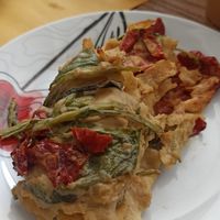 Lasagna di pane carasau e erbette at Erbavoglio di Selva Cristina in Vigliano Biellese