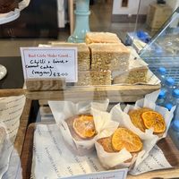 Vegan cakes   at Bad Girl Bakery and Deli in Inverness
