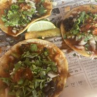 tacos azteca  at Diablos Tacos & Mezcal in Hot Springs