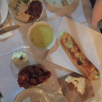Assorted entreé at Zakaim - Vegan Boutique in Tel Aviv