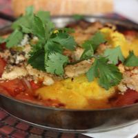 Zakaim shakshuka at Zakaim - Vegan Boutique in Tel Aviv