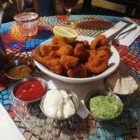 Cauliflower nuggets at Zakaim - Vegan Boutique in Tel Aviv