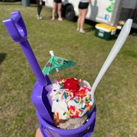 Vegan Bucket Sundae   at Turtle Roll in Gulf Breeze