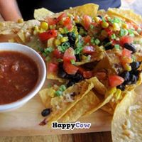 Vegan Nachos at Lola Rosa - Parc in Montreal