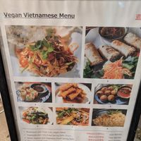 Vegan menu. Not the biggest selection, but good enough. at Vietnamese Restaurant Hoi An - ベトナム料理店ホイアン in Osaka