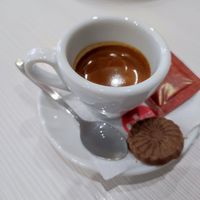 espresso Pascucci kávéból 😋 at Hanna cukrászda in Siklos