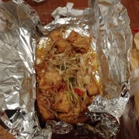 Stirred tofu at AOBABA in Hiroshima