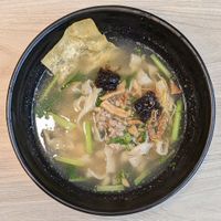 Vegan Ban Mian Soup at Kale by KangSu 康素 @ The Adelphi in Central Singapore