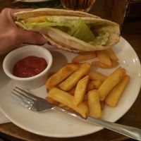 Unusual but very tasty. at HEVRE bar in Krakow