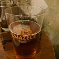 Several non-alcoholic beer options. at HEVRE bar in Krakow