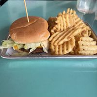 Nada smash burgerr  at JoJo's Shake Bar in Orlando