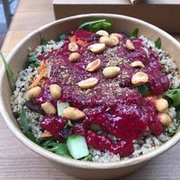 Quinoa salad at Mushroom in Thessaloniki