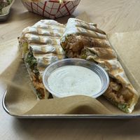 Buffalo Cauliflower Wrap  at Gray Leaf Cafe in Freehold