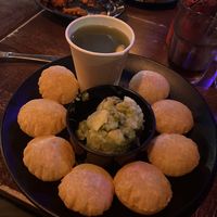 Pani puri  at Idly Sambar in Auckland