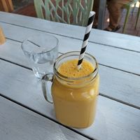Mango Smoothie at Beans Republique in Glen Iris