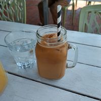 Iced Latte at Beans Republique in Glen Iris