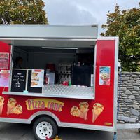 Pizza Cone food truck at Pizza Cone in Christchurch