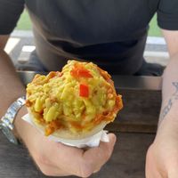 Chicken cone   at Pizza Cone in Christchurch