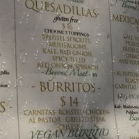 Menu  at Republica Mexican Kitchen & Grill in Brooklyn